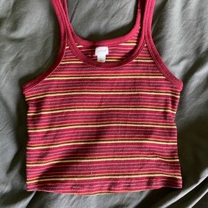 Cropped tank top